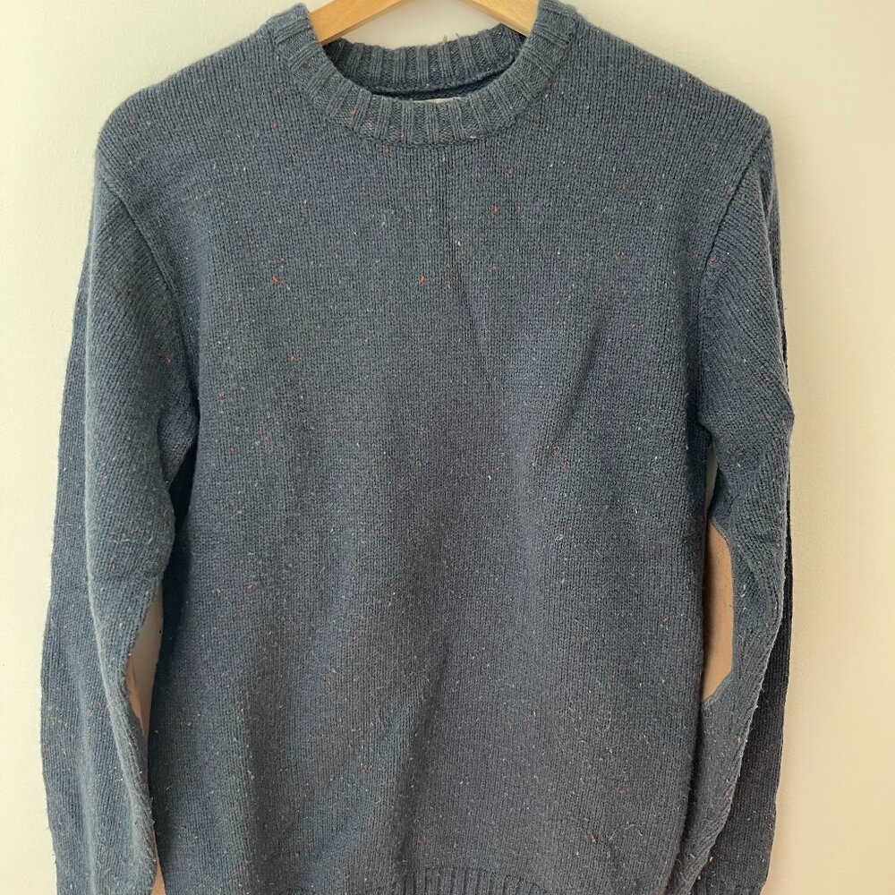 Line of Trade sweater with elbow patches